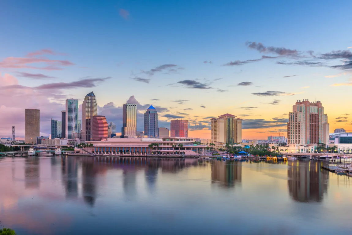 Skyline of Tampa, FL